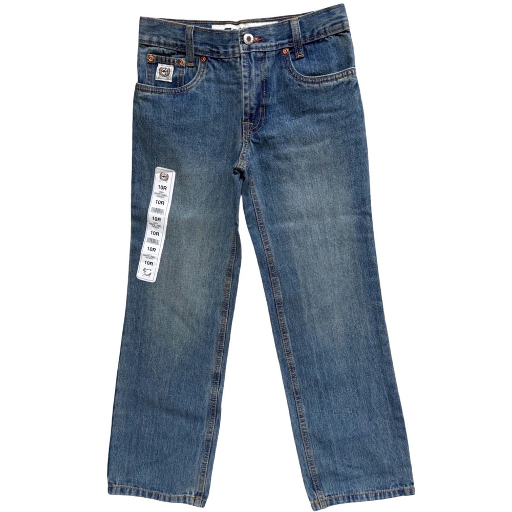 Cinch Youth Boys White Label Medium Stone Straight Leg Jean 10R MB12882001 NEW